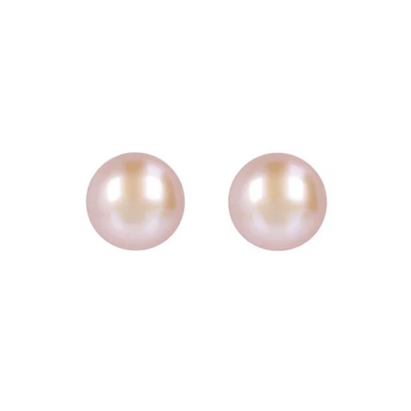 Honora Jewelry - NEW Honora Cultured Freshwater Pearls Stud Earrings, Stainless Steel, In Blush